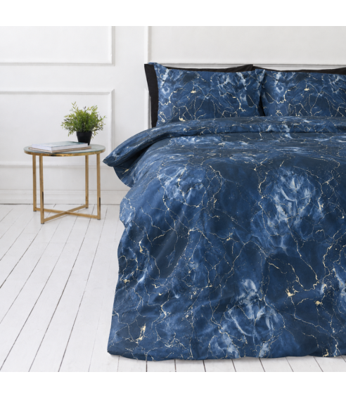 Påslakanset „Cosmic Blue“. Påslakanset 140x200