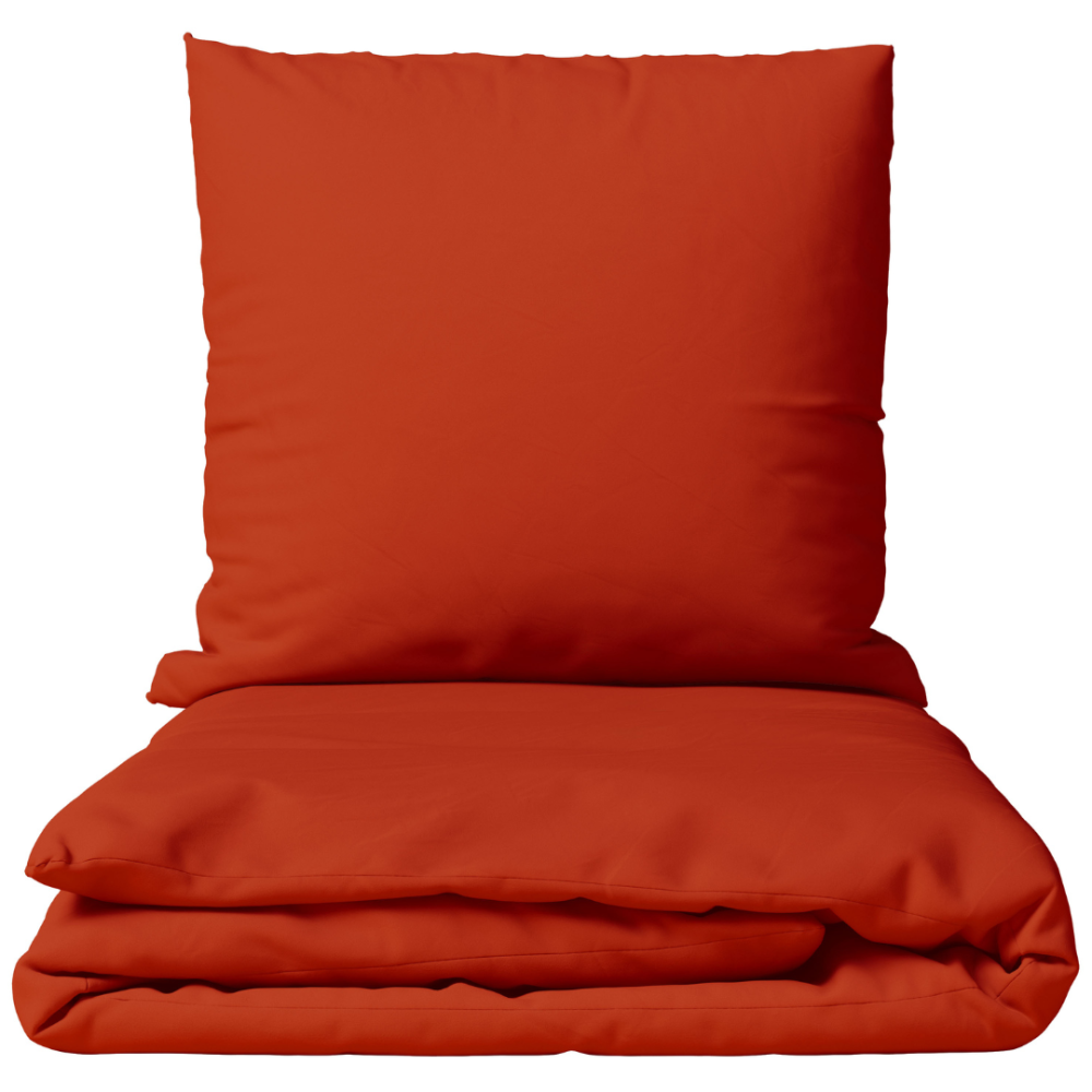 Påslakanset „Dry Tomato“. Enfärgade sängkläder, 140x200 cm, 150x200 cm, 160x200 cm, 180x200 cm, 200x200 cm, 200x220 cm, 240x220 cm. Enfärgat påslakanset i en nyans av soltorkade tomater utan mönster. Påslakanset „Dry Tomato“. Enfärgade sängkläder, 140x200 cm, 150x200 cm, 160x200 cm, 180x200 cm, 200x200 cm, 200x220 cm, 240x220 cm. Enfärgat påslakanset i en nyans av soltorkade tomater utan mönster.