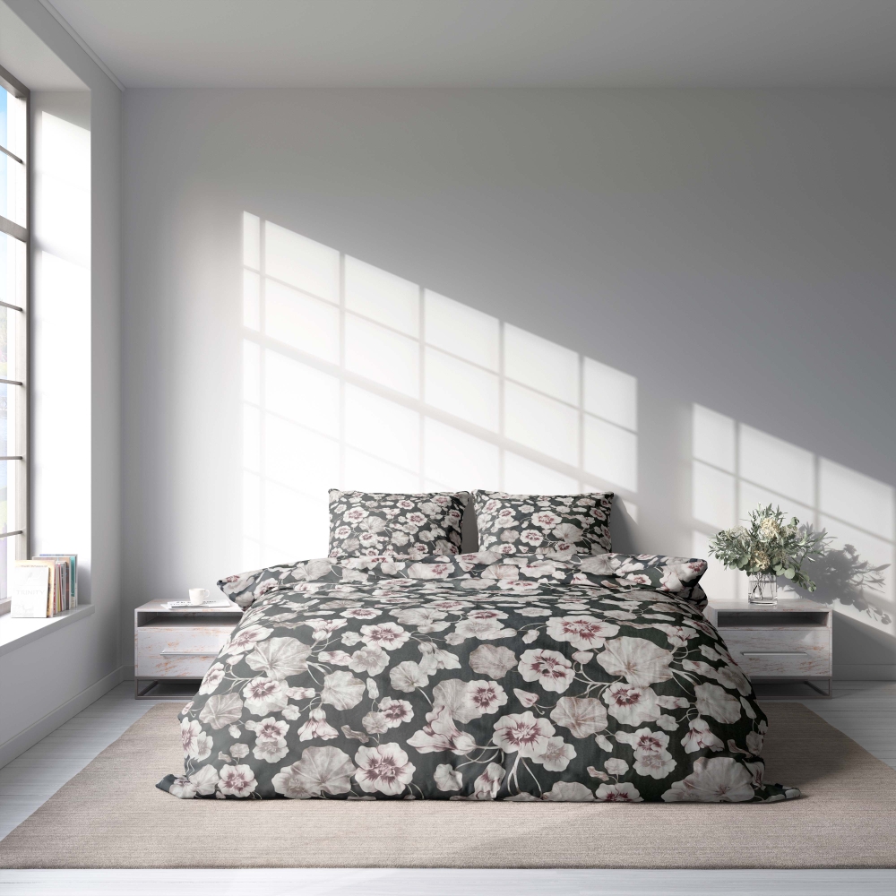 Påslakanset „Floret“. Sängkläder 155x200, 140x200 cm, 150x200 cm, 160x200 cm, 180x200 cm, 200x200 cm, 200x220 cm, 240x220 cm Påslakanset „Floret“. Sängkläder 155x200, 140x200 cm, 150x200 cm, 160x200 cm, 180x200 cm, 200x200 cm, 200x220 cm, 240x220 cm