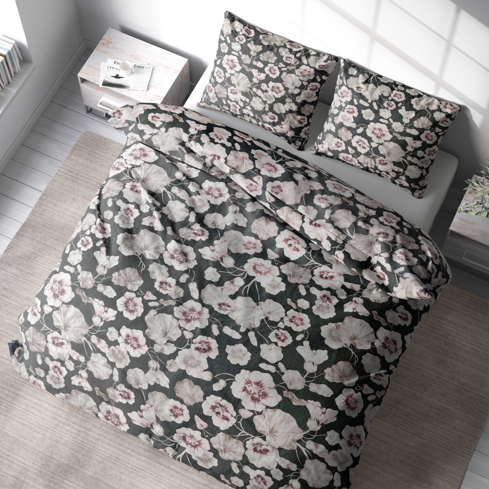 Påslakanset „Floret“. Sängkläder 155x200, 140x200 cm, 150x200 cm, 160x200 cm, 180x200 cm, 200x200 cm, 200x220 cm, 240x220 cm Påslakanset „Floret“. Sängkläder 155x200, 140x200 cm, 150x200 cm, 160x200 cm, 180x200 cm, 200x200 cm, 200x220 cm, 240x220 cm