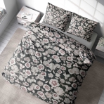 Påslakanset „Floret“. Sängkläder 155x200, 140x200 cm, 150x200 cm, 160x200 cm, 180x200 cm, 200x200 cm, 200x220 cm, 240x220 cm Påslakanset „Floret“. Sängkläder 155x200, 140x200 cm, 150x200 cm, 160x200 cm, 180x200 cm, 200x200 cm, 200x220 cm, 240x220 cm