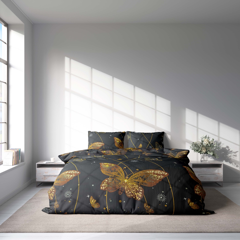 Påslakanset „Flutter“. Sängkläder 155x200, 140x200 cm, 150x200 cm, 160x200 cm, 180x200 cm, 200x200 cm, 200x220 cm, 240x220 cm Påslakanset „Flutter“. Sängkläder 155x200, 140x200 cm, 150x200 cm, 160x200 cm, 180x200 cm, 200x200 cm, 200x220 cm, 240x220 cm