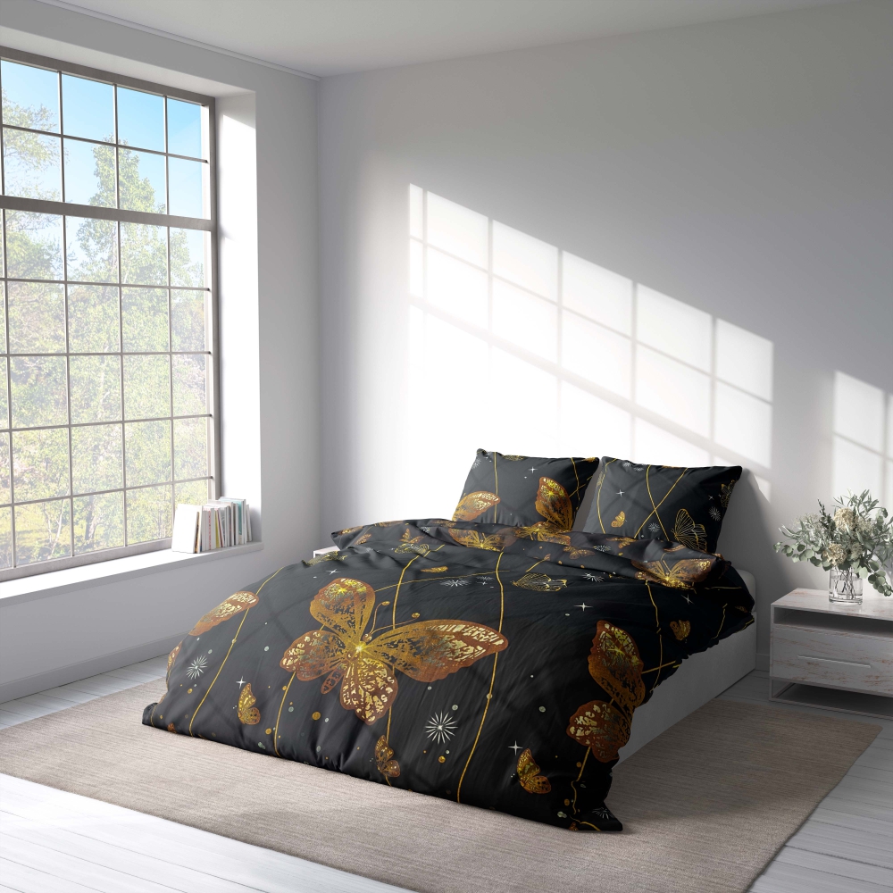 Påslakanset „Flutter“. Sängkläder 155x200, 140x200 cm, 150x200 cm, 160x200 cm, 180x200 cm, 200x200 cm, 200x220 cm, 240x220 cm Påslakanset „Flutter“. Sängkläder 155x200, 140x200 cm, 150x200 cm, 160x200 cm, 180x200 cm, 200x200 cm, 200x220 cm, 240x220 cm