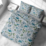 Påslakanset „Forest Breeze“. Sängkläder 155x200, 140x200 cm, 150x200 cm, 160x200 cm, 180x200 cm, 200x200 cm, 200x220 cm, 240x220 cm Påslakanset „Forest Breeze“. Sängkläder 155x200, 140x200 cm, 150x200 cm, 160x200 cm, 180x200 cm, 200x200 cm, 200x220 cm, 240x220 cm