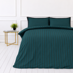 Påslakanset „Green Stripes“. Mönstrade sängkläder, 140x200 cm, 150x200 cm, 160x200 cm, 180x200 cm, 200x200 cm, 200x220 cm Påslakanset „Green Stripes“. Mönstrade sängkläder, 140x200 cm, 150x200 cm, 160x200 cm, 180x200 cm, 200x200 cm, 200x220 cm