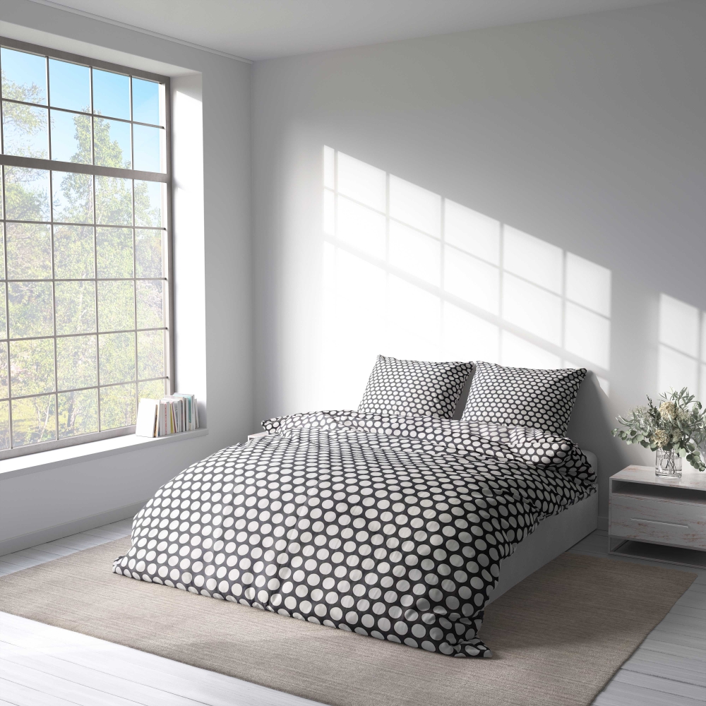 Påslakanset „Grey Ripple“. Grå sängkläder, 140x200 cm, 200x200 cm, 200x220 cm, 240x220 cm Påslakanset „Grey Ripple“. Grå sängkläder, 140x200 cm, 200x200 cm, 200x220 cm, 240x220 cm
