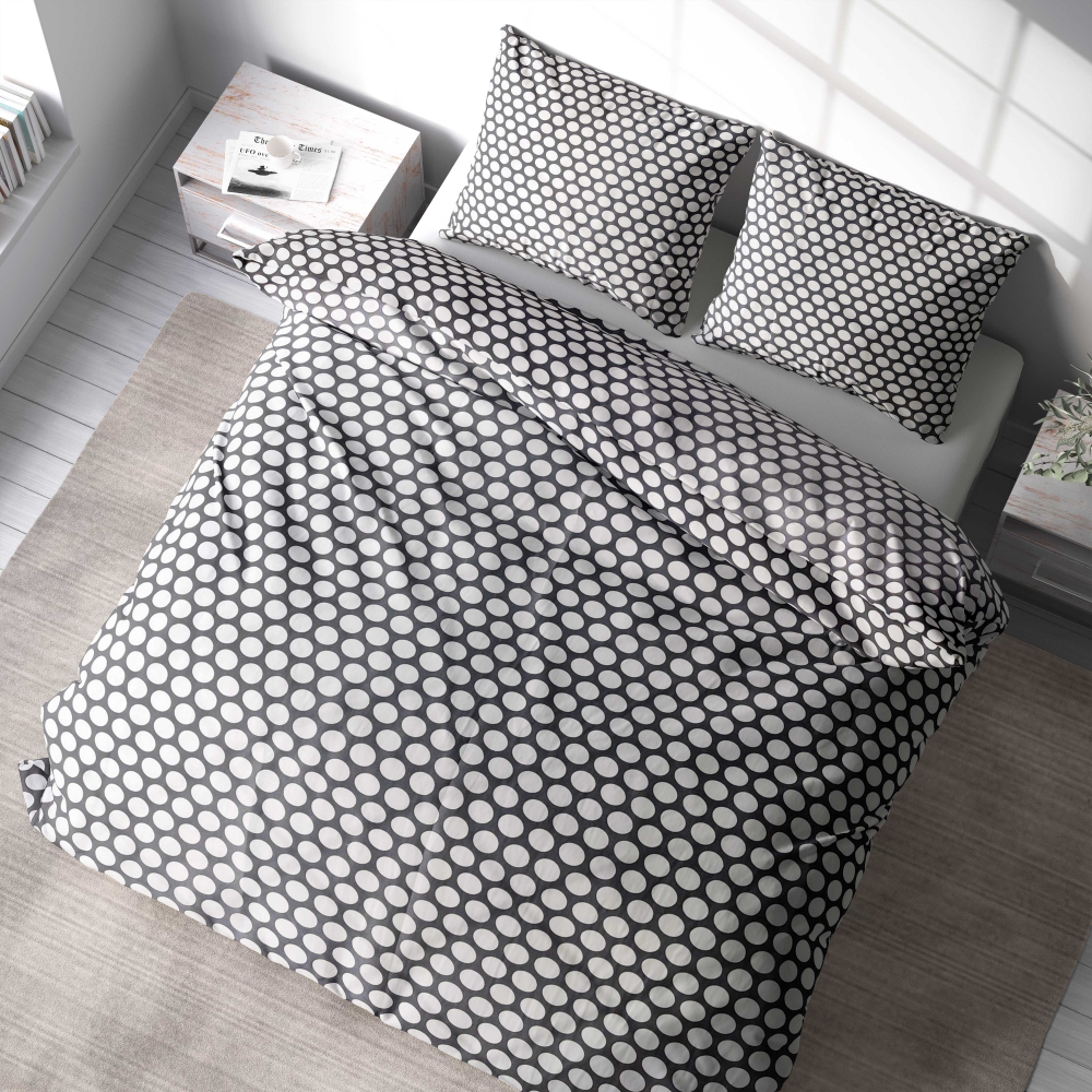 Påslakanset „Grey Ripple“. Grå sängkläder, 140x200 cm, 200x200 cm, 200x220 cm, 240x220 cm Påslakanset „Grey Ripple“. Grå sängkläder, 140x200 cm, 200x200 cm, 200x220 cm, 240x220 cm