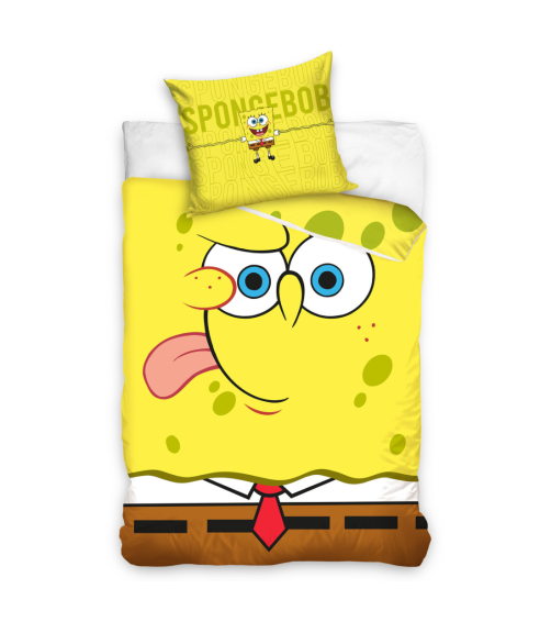 Patalynės komplektas „Happy Sponge“. Sängkläder barn