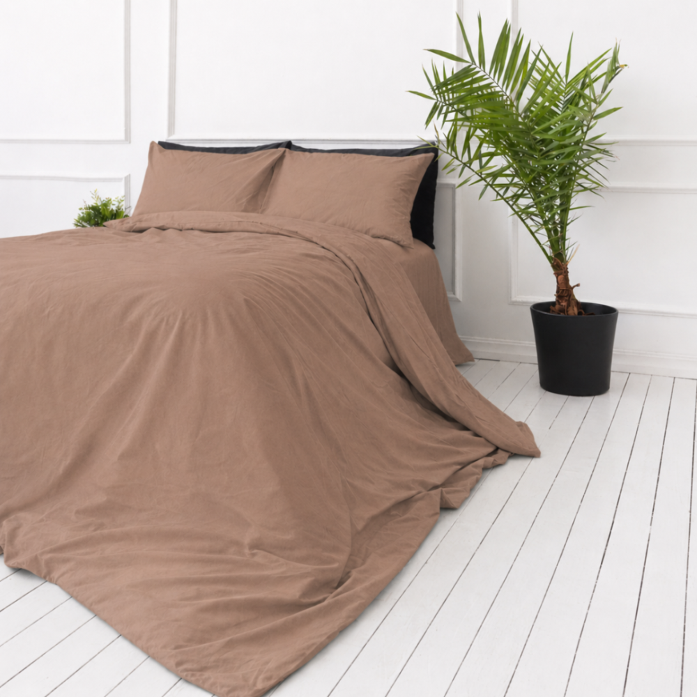 Påslakanset „Latte“. Enfärgade sängkläder, 140x200 cm, 150x200 cm, 160x200 cm, 180x200 cm, 200x200 cm, 200x220 cm, 240x220 cm Påslakanset „Latte“. Enfärgade sängkläder, 140x200 cm, 150x200 cm, 160x200 cm, 180x200 cm, 200x200 cm, 200x220 cm, 240x220 cm