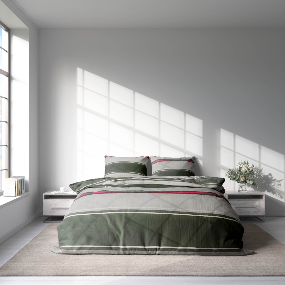 Påslakanset „Linear“. Mönstrade sängkläder, 140x200 cm, 150x200 cm, 160x200 cm, 180x200 cm, 200x200 cm, 200x220 cm Påslakanset „Linear“. Mönstrade sängkläder, 140x200 cm, 150x200 cm, 160x200 cm, 180x200 cm, 200x200 cm, 200x220 cm
