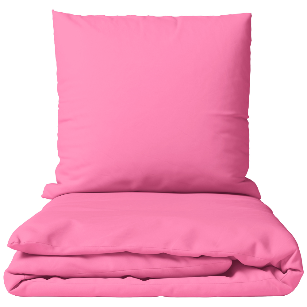 Påslakan „Momo“. Sängkläder 155x200, 140x200 cm, 150x200 cm, 160x200 cm, 180x200 cm, 200x200 cm, 200x220 cm, 240x220 cm. Enfärgat starkt rosa sängkläder med slät yta Påslakan „Momo“. Sängkläder 155x200, 140x200 cm, 150x200 cm, 160x200 cm, 180x200 cm, 200x200 cm, 200x220 cm, 240x220 cm. Enfärgat starkt rosa sängkläder med slät yta