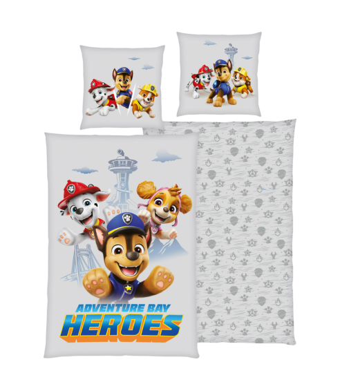 Påslakanset „Paw Patrol“. Bomull sängkläder