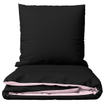Påslakanset „Pink Panther“. Sängkläder 155x200, 140x200 cm, 150x200 cm, 160x200 cm, 180x200 cm, 200x200 cm, 200x220 cm, 240x220 cm. Dubbelsidigt sängkläderset i svart och mjuk rosa. Påslakanset „Pink Panther“. Sängkläder 155x200, 140x200 cm, 150x200 cm, 160x200 cm, 180x200 cm, 200x200 cm, 200x220 cm, 240x220 cm. Dubbelsidigt sängkläderset i svart och mjuk rosa.