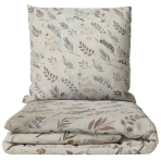 Påslakanset „Prairie Flora“. Beige sängkläder, 140x200 cm, 150x200 cm, 160x200 cm, 180x200 cm, 200x200 cm, 200x220 cm, 240x220 cm