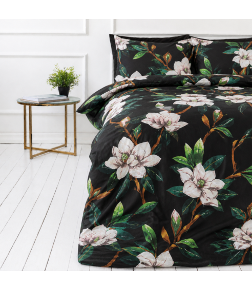 Påslakanset „Soft Magnolia“. Bomull sängkläder