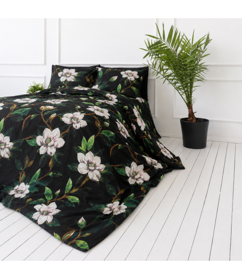 Påslakanset „Soft Magnolia“. Bomull sängkläder