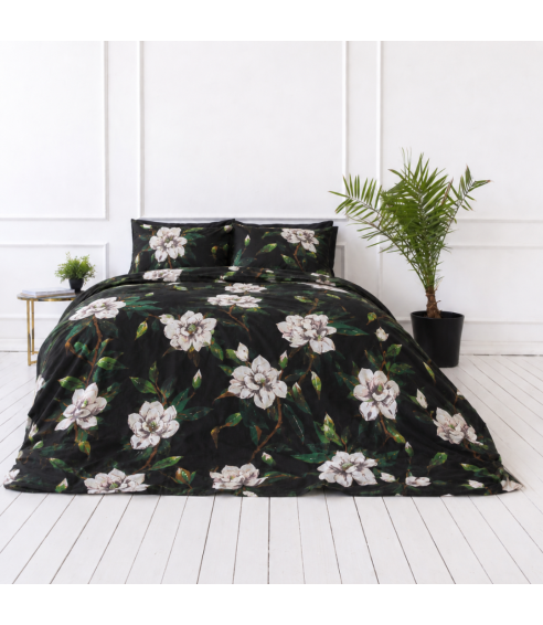 Påslakanset „Soft Magnolia“. Bomull sängkläder