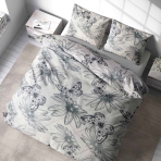 Påslakanset „Wildflower“. Sängkläder med växtmotiv, 140x200 cm, 150x200 cm, 160x200 cm, 180x200 cm, 200x200 cm, 200x220 cm Påslakanset „Wildflower“. Sängkläder med växtmotiv, 140x200 cm, 150x200 cm, 160x200 cm, 180x200 cm, 200x200 cm, 200x220 cm
