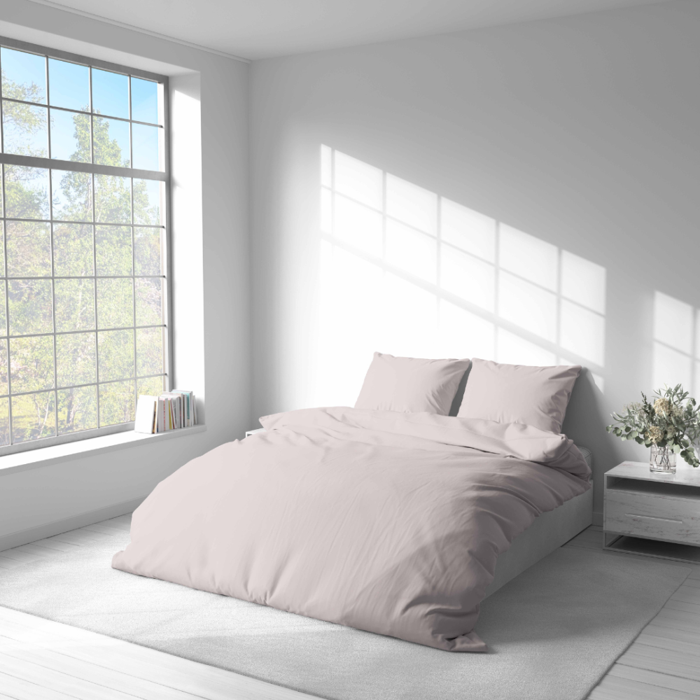 Percale påslakanset „Shell Percale“. Enfärgade sängkläder, 140x200 cm, 150x200 cm, 160x200 cm, 180x200 cm, 200x200 cm, 200x220 cm, 240x220 cm Percale påslakanset „Shell Percale“. Enfärgade sängkläder, 140x200 cm, 150x200 cm, 160x200 cm, 180x200 cm, 200x200 cm, 200x220 cm, 240x220 cm