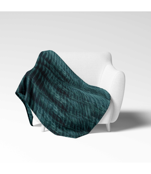Pläd „Emerald fleece blanket“. Plädar