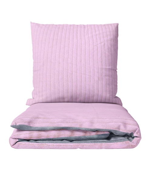 Plysch påslakanset „Minky Pink“. Påslakanset 200x220