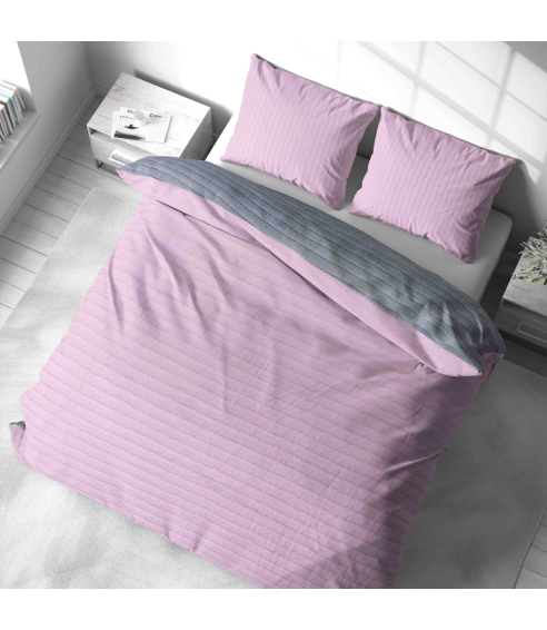 Plysch påslakanset „Minky Pink“. Påslakanset 200x220