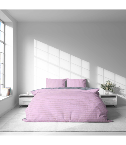 Plysch påslakanset „Minky Pink“. Påslakanset 200x220