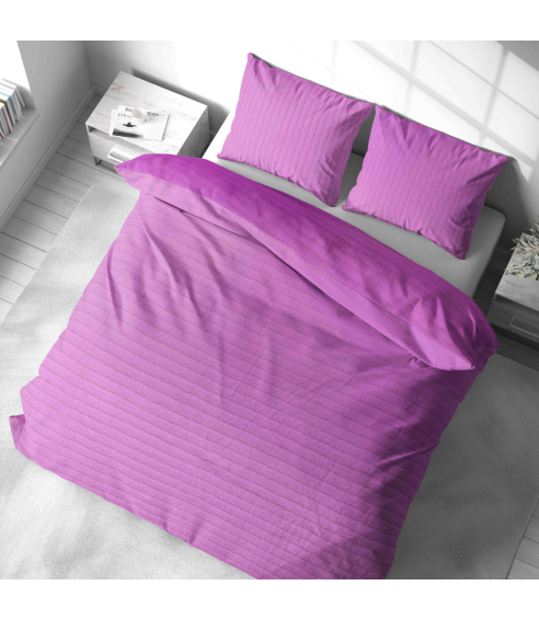 Plysch påslakanset „Minky Violet“. Påslakanset 200x220