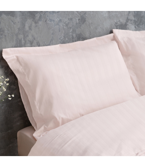 Satin örngott “Blush”. Örngott 50×70