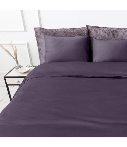 Satin örngott „Mauve“. Örngott 50×70