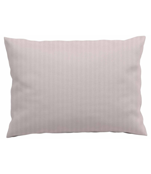 Satin örngott „Seashell Pink Stripe Satin Pillowcase“. Örngott 50×70