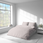 Satin örngott „Seashell Pink Stripe Satin Pillowcase“. Örngott 50×70 Satin örngott „Seashell Pink Stripe Satin Pillowcase“. Örngott 50×70