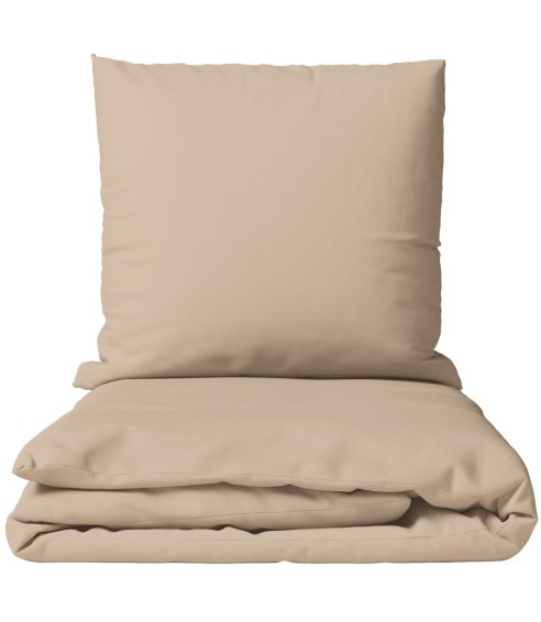 Premium satin påslakanset „Classic coffee“. Satin påslakan