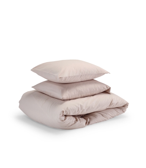 Premium satin påslakanset „Classic coffee“. Satin påslakan