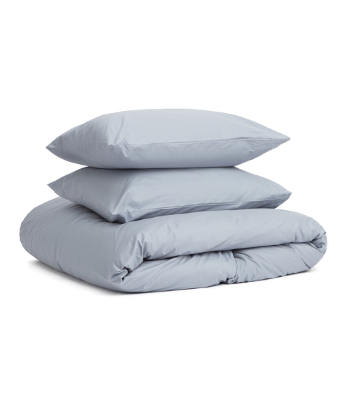 Premium satin påslakanset “Classic grey”. Satin påslakan