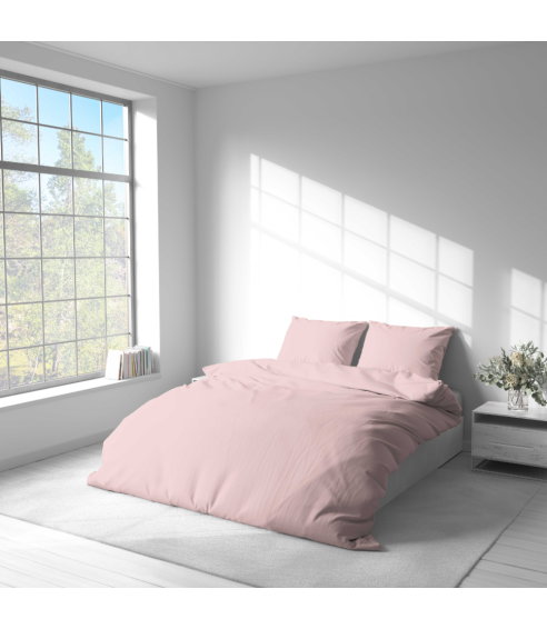 Premium satin påslakanset „Classic pink“. Satin påslakan