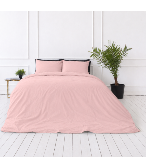 Premium satin påslakanset „Classic pink“. Satin påslakan