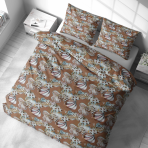 Premium satin påslakanset „Coralline Mirage“. Påslakanset 150x210, 140x200 cm, 150x200 cm, 160x200 cm, 180x200 cm, 200x200 cm, 200x220 cm Premium satin påslakanset „Coralline Mirage“. Påslakanset 150x210, 140x200 cm, 150x200 cm, 160x200 cm, 180x200 cm, 200x200 cm, 200x220 cm