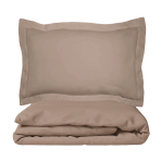 Premium satin påslakanset „Dark ecru“. Enfärgade sängkläder, 140x200 cm, 150x200 cm, 160x200 cm, 180x200 cm, 200x200 cm, 200x220 cm, 240x220 cm Premium satin påslakanset „Dark ecru“. Enfärgade sängkläder, 140x200 cm, 150x200 cm, 160x200 cm, 180x200 cm, 200x200 cm, 200x220 cm, 240x220 cm