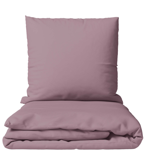 Premium satin påslakanset „Dusty pink glow“. Satin påslakan