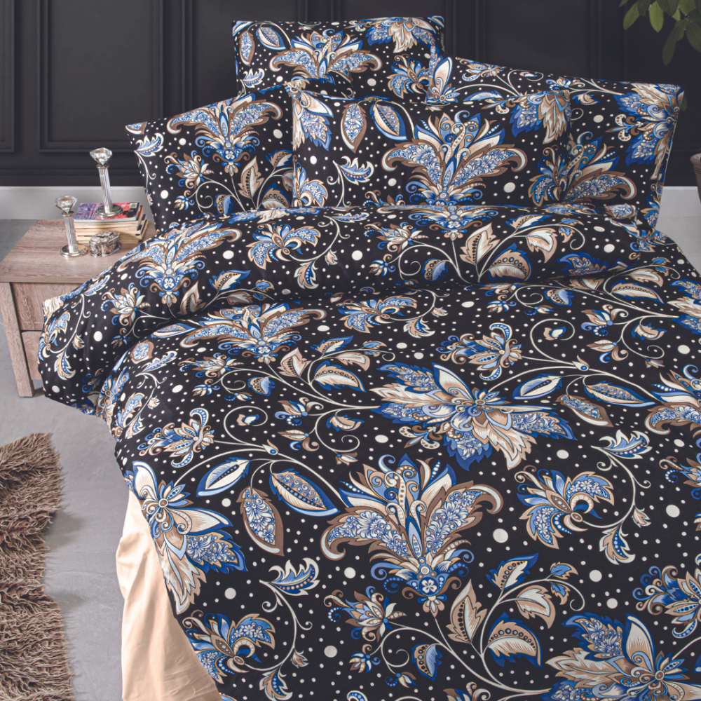 Satin påslakanset „Gloria“. Påslakanset 135x200, 140x200 cm, 200x200 cm, 200x220 cm Satin påslakanset „Gloria“. Påslakanset 135x200, 140x200 cm, 200x200 cm, 200x220 cm