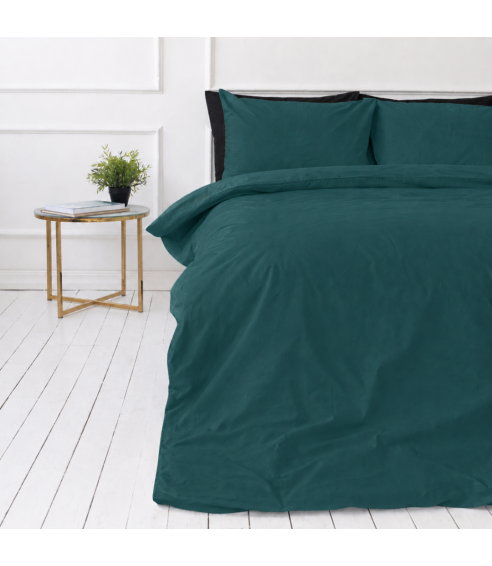 Premium satin påslakanset „Green Sateen“. Satin påslakan