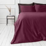 Premium satin påslakanset „Cherry“. Enfärgade sängkläder, 140x200 cm, 180x200 cm, 200x200 cm, 200x220 cm Premium satin påslakanset „Cherry“. Enfärgade sängkläder, 140x200 cm, 180x200 cm, 200x200 cm, 200x220 cm
