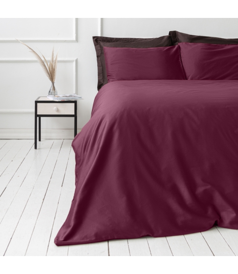 Premium satin påslakanset „Cherry“. Satin påslakan