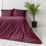 Premium satin påslakanset „Cherry“. Enfärgade sängkläder, 140x200 cm, 180x200 cm, 200x200 cm, 200x220 cm Premium satin påslakanset „Cherry“. Enfärgade sängkläder, 140x200 cm, 180x200 cm, 200x200 cm, 200x220 cm