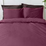 Premium satin påslakanset „Cherry“. Enfärgade sängkläder, 140x200 cm, 180x200 cm, 200x200 cm, 200x220 cm Premium satin påslakanset „Cherry“. Enfärgade sängkläder, 140x200 cm, 180x200 cm, 200x200 cm, 200x220 cm