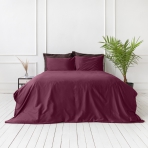 Premium satin påslakanset „Cherry“. Enfärgade sängkläder, 140x200 cm, 180x200 cm, 200x200 cm, 200x220 cm Premium satin påslakanset „Cherry“. Enfärgade sängkläder, 140x200 cm, 180x200 cm, 200x200 cm, 200x220 cm