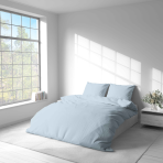 Premium satin påslakanset „Light blue glow“. Påslakanset 150x210, 140x200 cm, 150x200 cm, 160x200 cm, 180x200 cm, 200x200 cm, 200x220 cm, 240x220 cm Premium satin påslakanset „Light blue glow“. Påslakanset 150x210, 140x200 cm, 150x200 cm, 160x200 cm, 180x200 cm, 200x200 cm, 200x220 cm, 240x220 cm