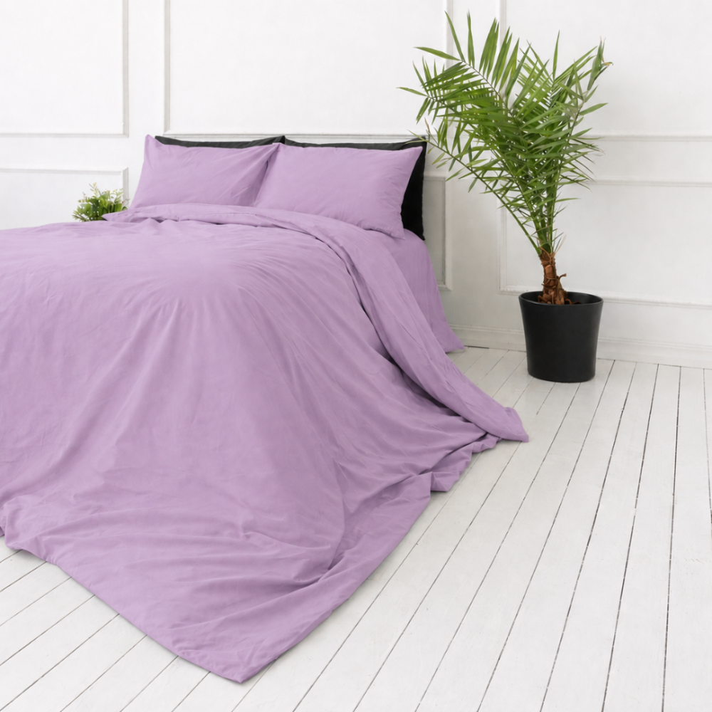 Premium satin påslakanset „Lilac Sateen“. Enfärgade sängkläder, 140x200 cm, 200x200 cm, 200x220 cm. Mjukt lila sängkläder med slät yta och en subtil matt nyans. Premium satin påslakanset „Lilac Sateen“. Enfärgade sängkläder, 140x200 cm, 200x200 cm, 200x220 cm. Mjukt lila sängkläder med slät yta och en subtil matt nyans.