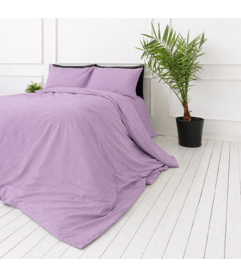 Premium satin påslakanset „Lilac Sateen“. Satin påslakan